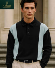 Panel Collor; Sweatshirt