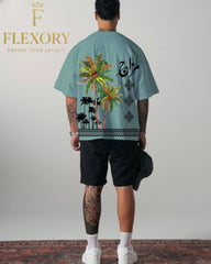 MIZAAJ Printed Dropshoulder