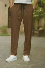 Pin Tag Straight fit Trousers