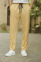 Pin Tag Straight fit Trousers