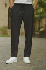 Pin Tag Straight fit Trousers